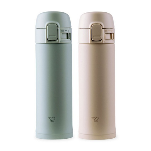 ZOJIRUSHI Stainless Mug Beige SM-WP24-CM