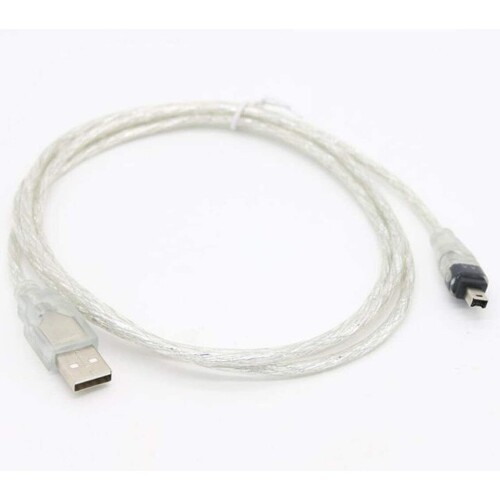 yan FireWire Cable for Canon ZR500 4pin 6ft Camcorder 