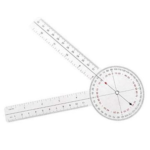 KDABJD Folding Angle Ruler inclinometer Professional Measuring Tool Angle Ruler Protractor 