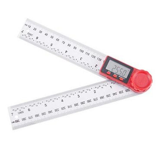 KDABJD Angle Ruler Folding Ruler Multi-Function Measuring Protractor Tool Goniometer Inclinometer 