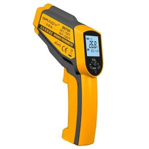 Ruoshui Digital Infrared Thermometer Gun -20-550 Celsius Non-contact IR  Laser Surface Temp Reader Industrial Temperature sensor